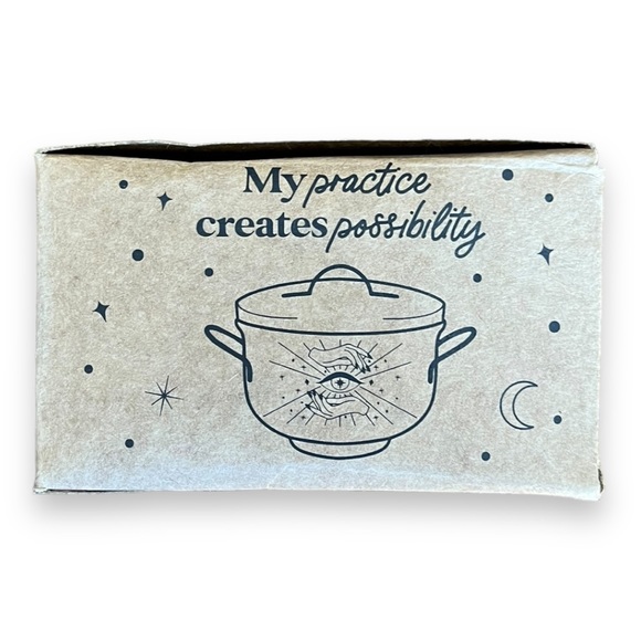 Goddess Provisions Mystic Cauldron Black and White Enamel Iron Fun Print - Picture 13 of 16